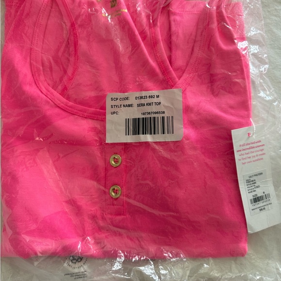 Lily Pulizer vibrant tank top size Medium - Picture 2 of 2